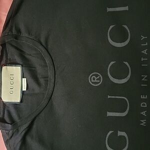 Gucci Black Logo Tee